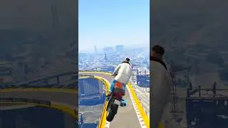 GTA 5 Bike Stunt 🔥 1170 #shorts #viral #gta #gta5