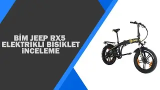 Bim Elektrikli Bisiklet JEEP RX5 Elimize Ulaştı :)