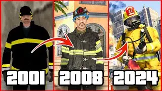 Evolution of FIREFIGHTERS' Logic in GTA Games || From Classic to Modern GTA!