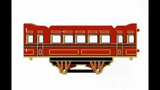 DIY Tin Toy Train Carriage Build