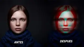 Cómo crear un impresionante efecto de exposición prolongada en retratos con Photoshop