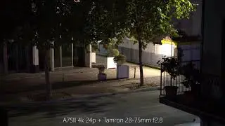 Fullframe vs APSC vs MFT/m43 Lowlight Shootout 4k video Comparison | A7SII vs GH5 vs A6300