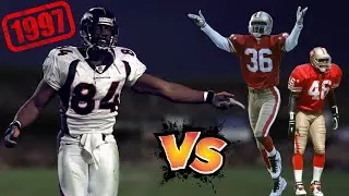 Shannon Sharpe vs Merton Hanks & Tim McDonald (1997) | TE vs Safety Matchup