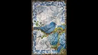 Art Journal/Mixed media - Distressing Magazine Pages