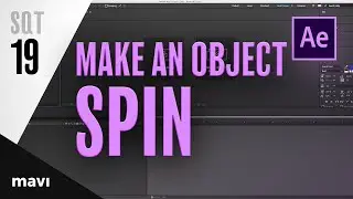 How To Spin (Rotate) an Object in After Effects [Super Quick Tutorial #19]