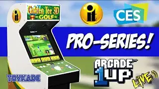Arcade1UP Pro Series IS HERE!!! Goodbye Risers! Golden Tee 3D Golf Full Size Cab Revealed!