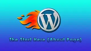 The Start Here (About Page)