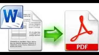 Convert word DOC to PDF quick way in windows 7
