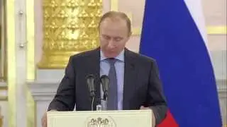 В.Путин.Встреча с федеральными и региональными омбудсменами. 05.12.14