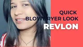 5 minutes quick blow dryer look with @revlon one step blow dryer/how to use Revlon blow dryer ?