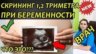 Скрининг 1, 2 триместра при беременности: сроки проведения. Что это, нормы по узи