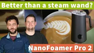 NanoFoamer Pro 2 Review: Perfect Milk Foam WITHOUT an Espresso Machine?
