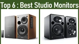 Best Studio Monitors 2021  || Top 6 Best Studio Monitors Reviews 2021