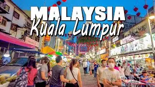 Malaysia Kuala Lumpur, evening walk in the famous Jalan Alor street food