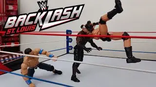 John Cena vs Randy Orton at Backlash (Stop Motion Version)