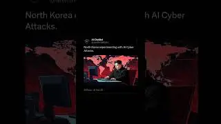 North Korea Experimenting AI cyber attacks | AI News #ai #ainews #cyberattack #shorts