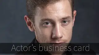 Actor's business card