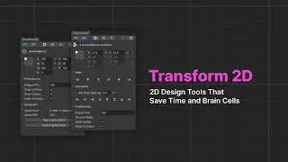 Transform2D - 2D Design Tools for Unity