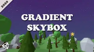 How to make a Gradient Skybox with Stars in Unity | Shader Graph Unity