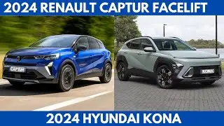 2024 Renault Captur Facelift Vs. 2024 Hyundai Kona Detailed Comparison