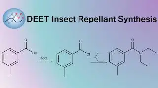 DEET Insect Repellent Synthesis Mechanism | Organic Chemistry