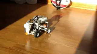 Lego RC Car w/ differential drive and shocks