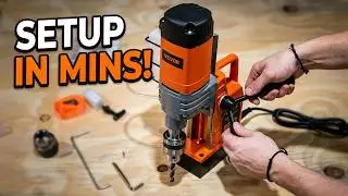 How To Set Up Assemble Vevor 8840 1300W Magnetic Drill Press