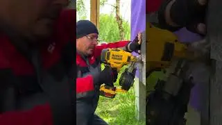 Монтируем гибкую черепицу на фасад купольного дома! 