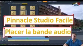 Placer une bande audio avec Pinnacle studio