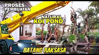 KOLABORASI!!! Pembuatan Natural Pond bersama H.ASARI