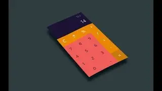 Learn How to Design a Calculator app   (Adobe XD )