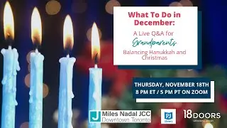What to Do in December: Q&A for Grandparents Balancing Hanukkah and Christmas