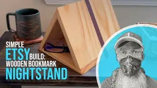 Simple Etsy Build: Wooden Bookmark Nightstand