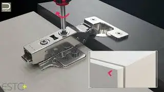קולקציית צירי קליפ עם כיוונון עומק 6 מ
