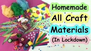 How to make craft materials||craft materials making||homemade craft things|art and craft|Sajal's art