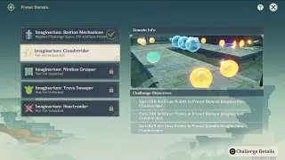 Preset Domain Cloudstrider | Genshin Impact 3.7