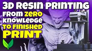 3D Resin Printing ABSOLUTE BEGINNERS guide