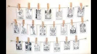 Occult Arts & Crafts: Tarot Clothesline Art Project