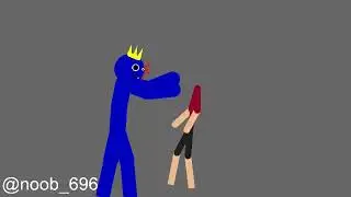 rainbow friends jumpscares (stickman animation)