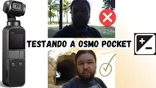 Testando a fotometria da Osmo Pocket