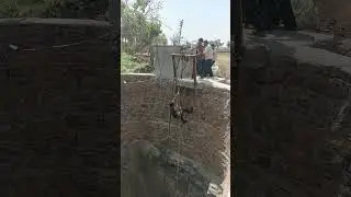 मौत का कुआं 😱😱😱 #waterwell #well #drilling #farming #agriculture #farmlife #khetibadi #desi