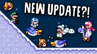 Super Mario Maker for PC & Mobile NEW UPDATE! - NEW Enemies, SLOPES, Power-Up, & BOSS!!!