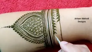 EID Special Mehndi Design || Latest Full Hand Bridal Mehndi Design || Simple n Easy Mehndi