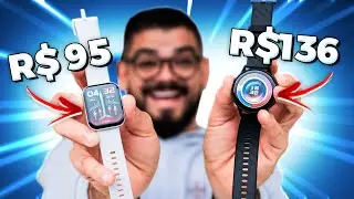 MENOS DE R$ 100! SMARTWATCHS BARATOS E QUE ENTREGAM MUITA COISA! KUMI GW5 e KUMI KU6 META