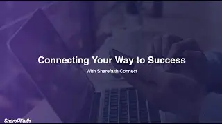 Connecting Your Way to Success with Sharefaith Connect // Sharefaith.com