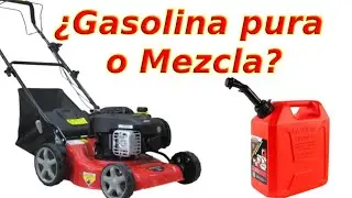💥Qué gasolina se le pone a un Cortacésped ¿Mezcla con Aceite o gasolina Pura? @zapataconstruye