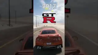 Nissan GTR evolution (1971-2017) in Forza horizon 5
