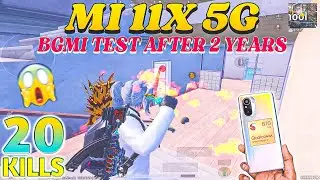 🔥MI 11X BGMI Test 2023 With Fps Meter: Snapdragon 870