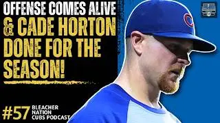 Cade Horton Done For Season As Offense Bounces Back | Bleacher Nation Cubs