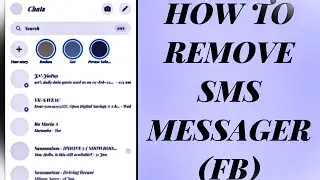 how to remove sms massager (fb) ||MANIPURI